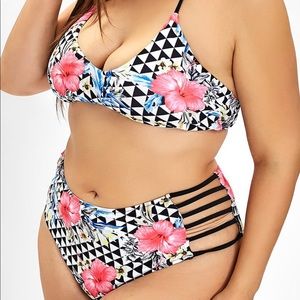 Plus Size Sexy Bikini Bathing Suit 20W 22W 24W